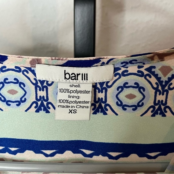 Bar III Sleeveless Mini Dress Size Xs - Picture 3 of 4